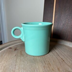 Fiestaware LIGHT SEA FOAM GREEN Ring Handle Mug, 8 oz